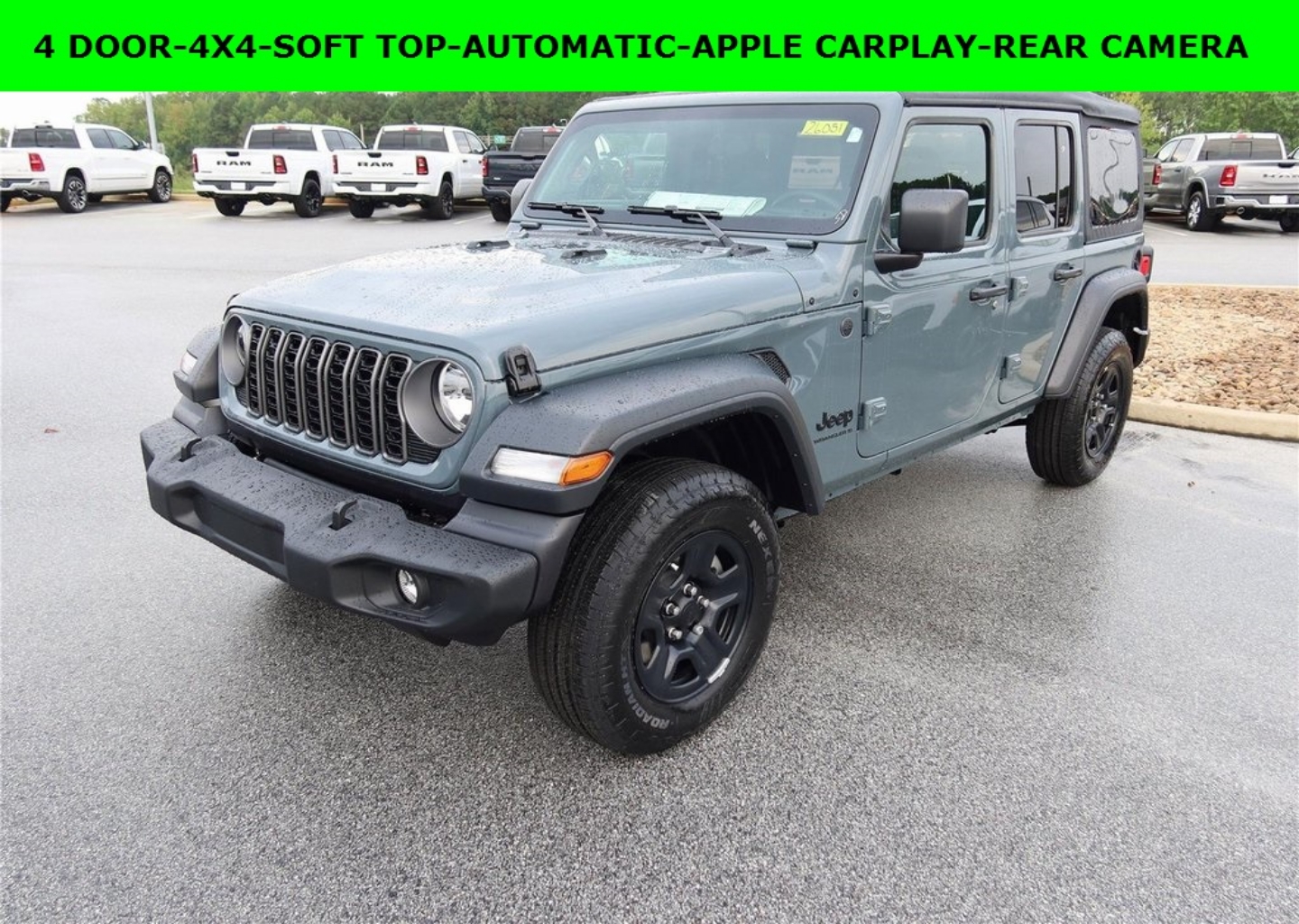 2026 Jeep Wrangler 4-Door Sport's photo