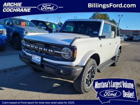2025 Ford Bronco OUTER BANKS 4 DOOR 4X4