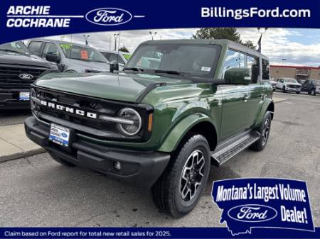2025 Ford Bronco OUTER BANKS 4 DOOR 4X4