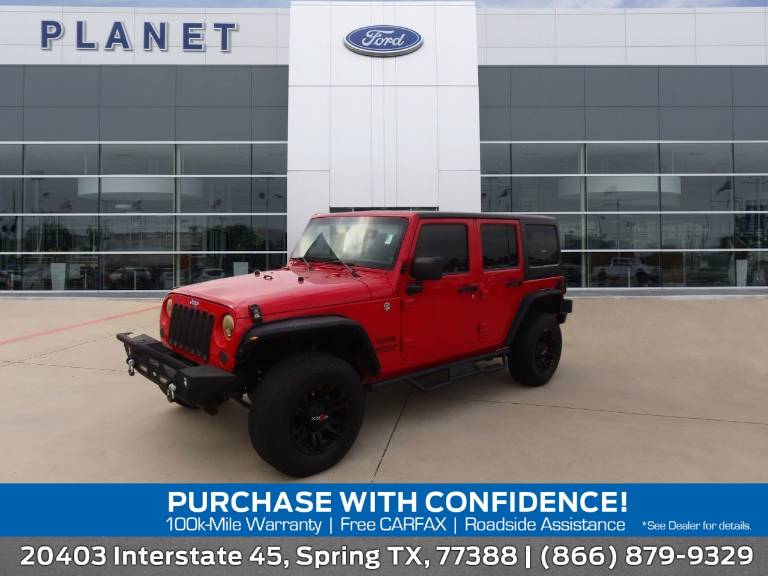 2014 Jeep Wrangler Unlimited 4WD 4DR Sport