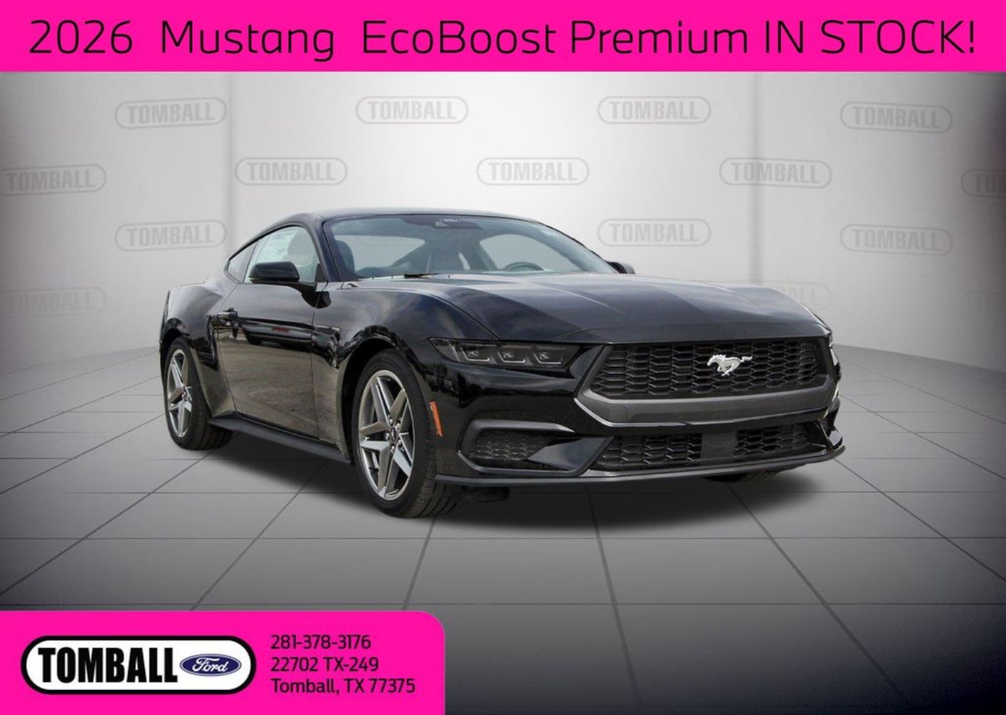 2026 Ford Mustang EcoBoost Premium's photo