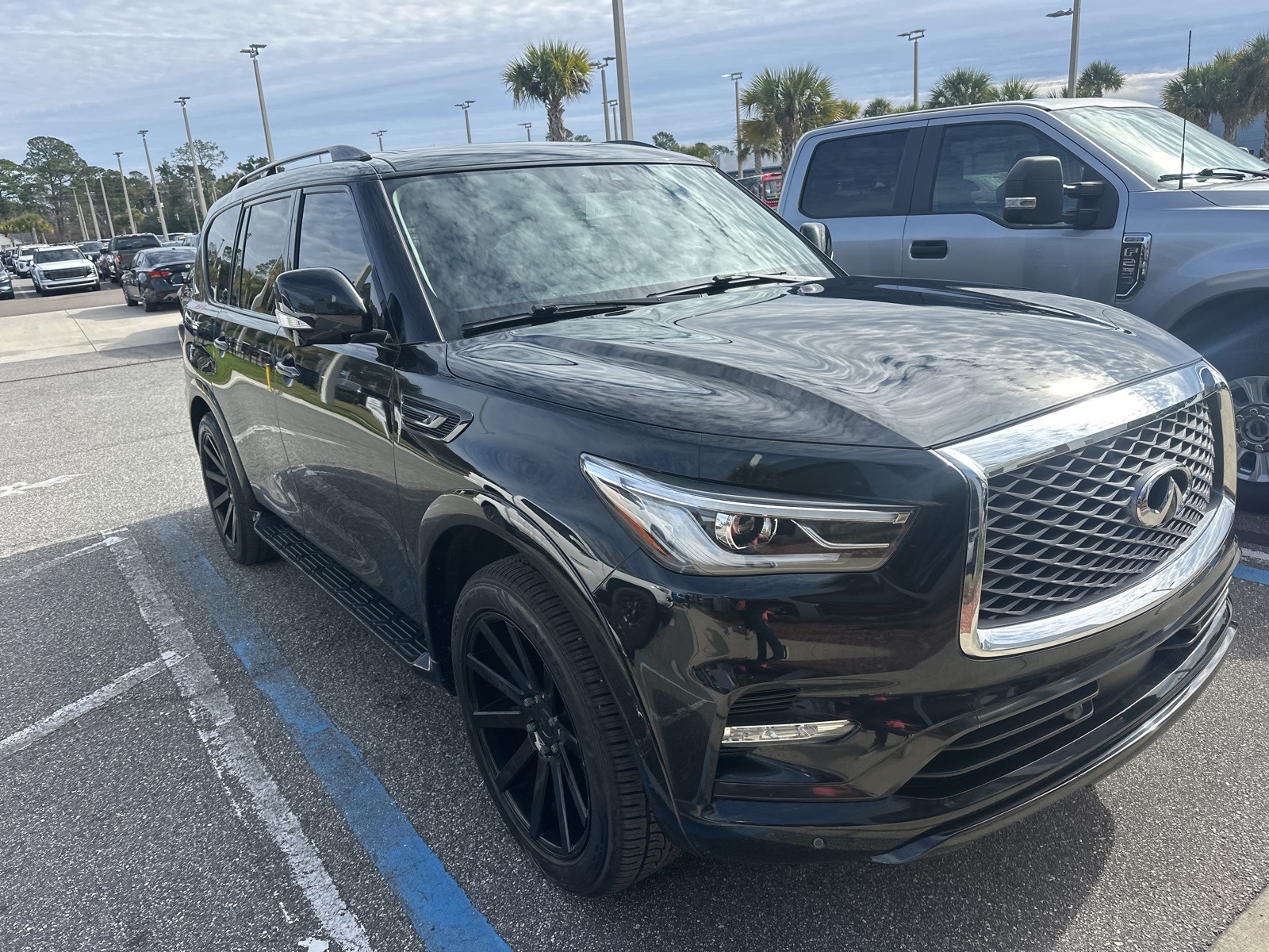Used 2021 INFINITI QX80 LUXE