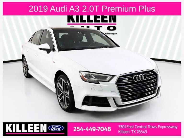 2019 Audi A3 2.0T Premium Plus