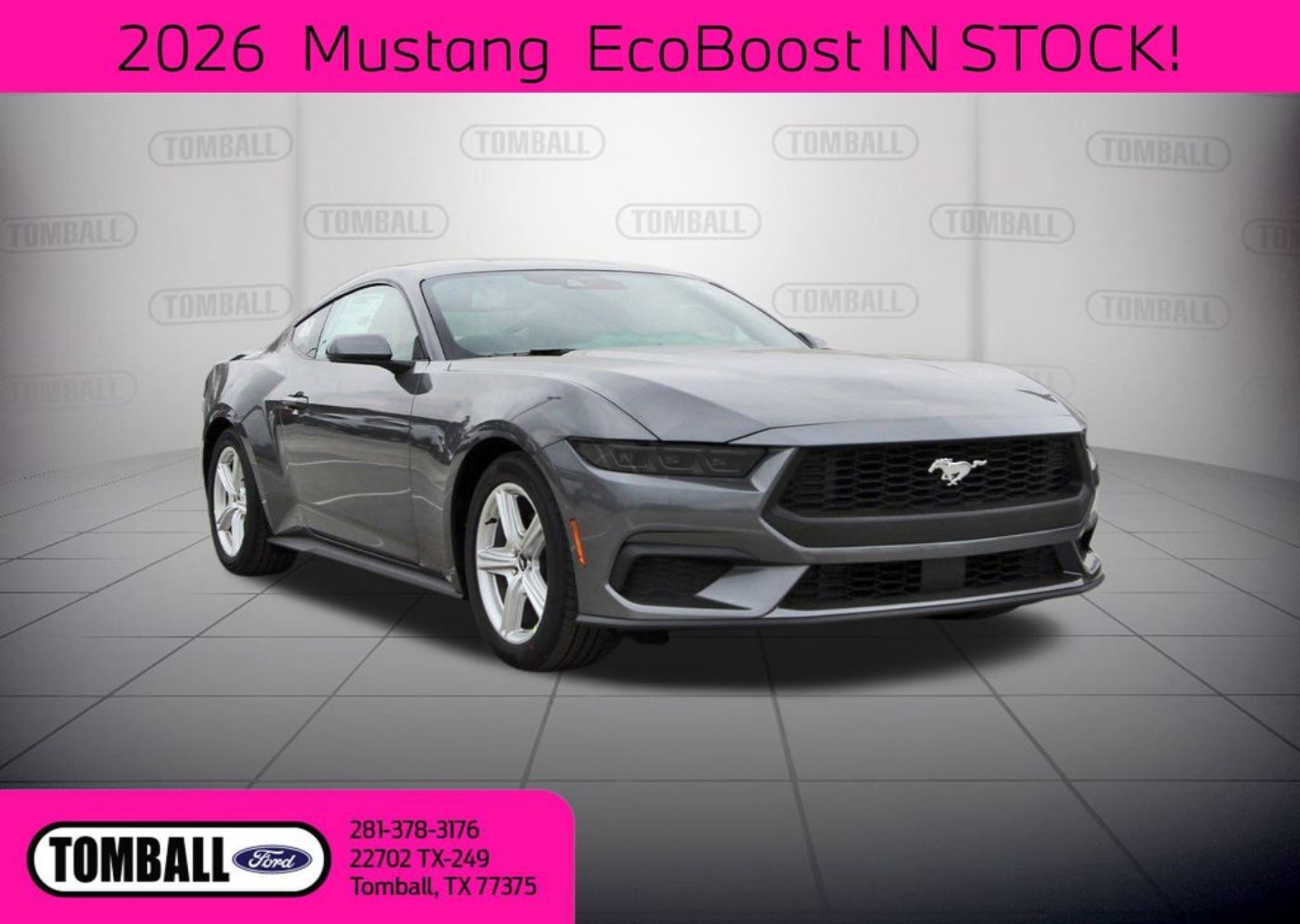 2026 Ford Mustang EcoBoost's photo