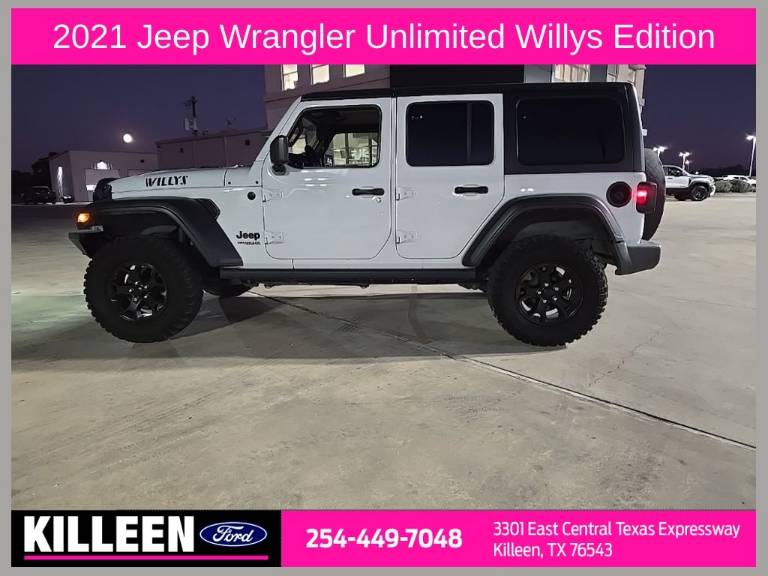 2021 Jeep Wrangler Unlimited Willys