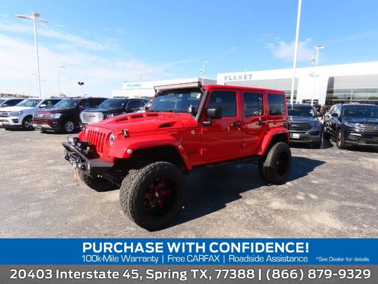 2015 Jeep Wrangler Unlimited 4WD 4DR Sahara