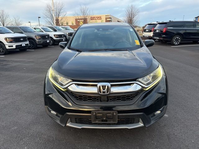 Used 2017 Honda CR-V EX-L with VIN 7FARW1H8XHE017590 for sale in Kansas City