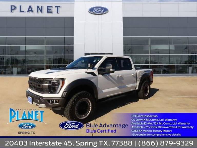 2022 Ford F-150 Raptor 4WD SuperCrew 5.5' Box