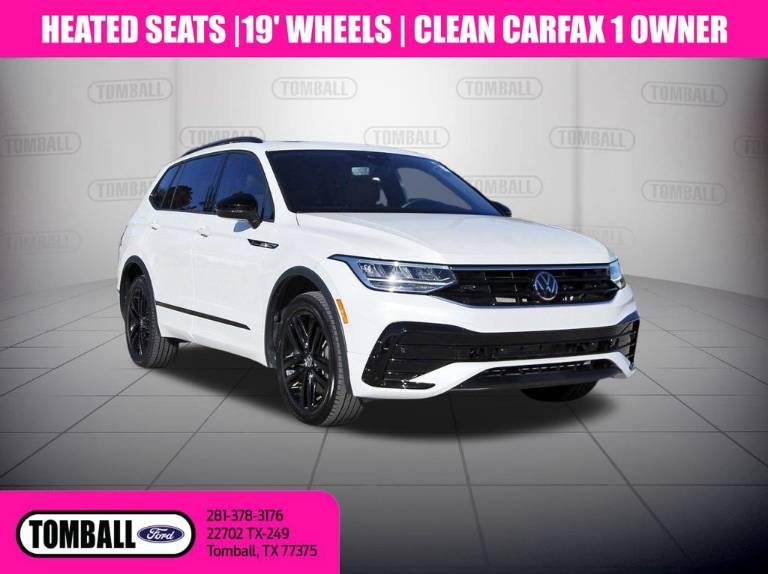 2022 Volkswagen Tiguan 2.0T SE R-Line Black