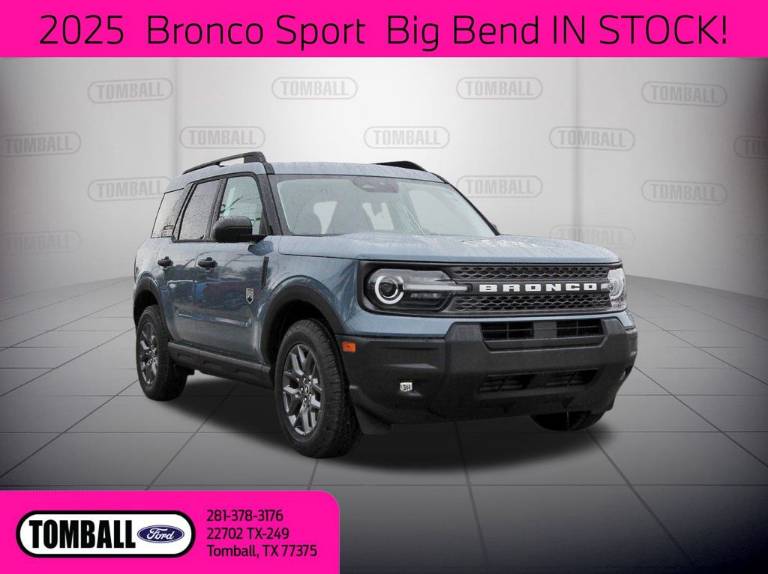 2025 Ford Bronco Sport BIG Bend