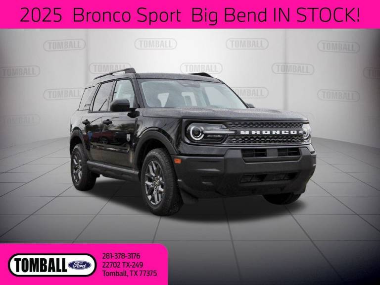 2025 Ford Bronco Sport BIG Bend
