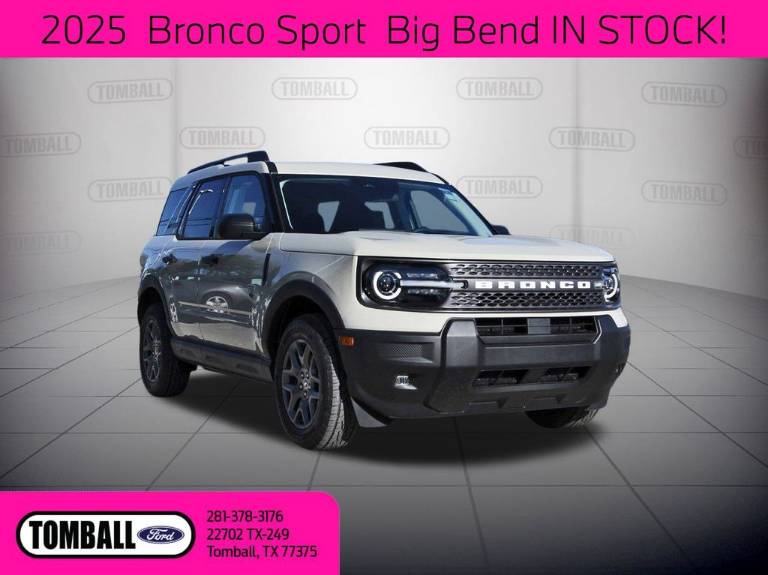 2025 Ford Bronco Sport BIG Bend