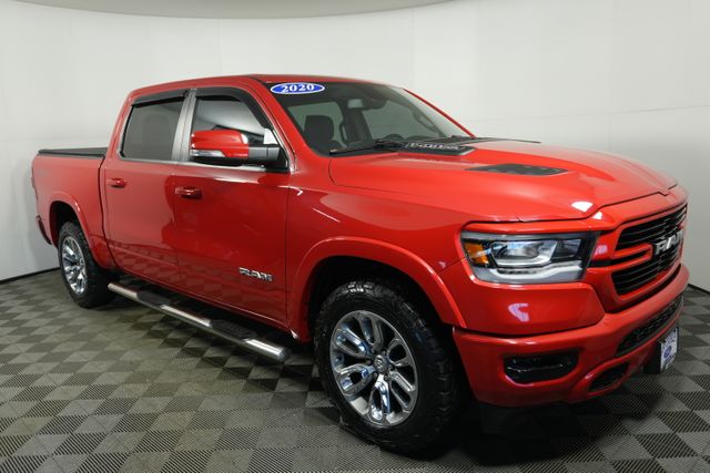 Used 2020 RAM Ram 1500 Pickup Laramie with VIN 1C6SRFJT2LN275040 for sale in Kansas City