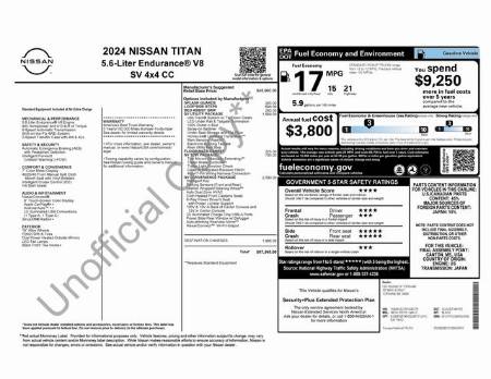 2024 Nissan Titan SV