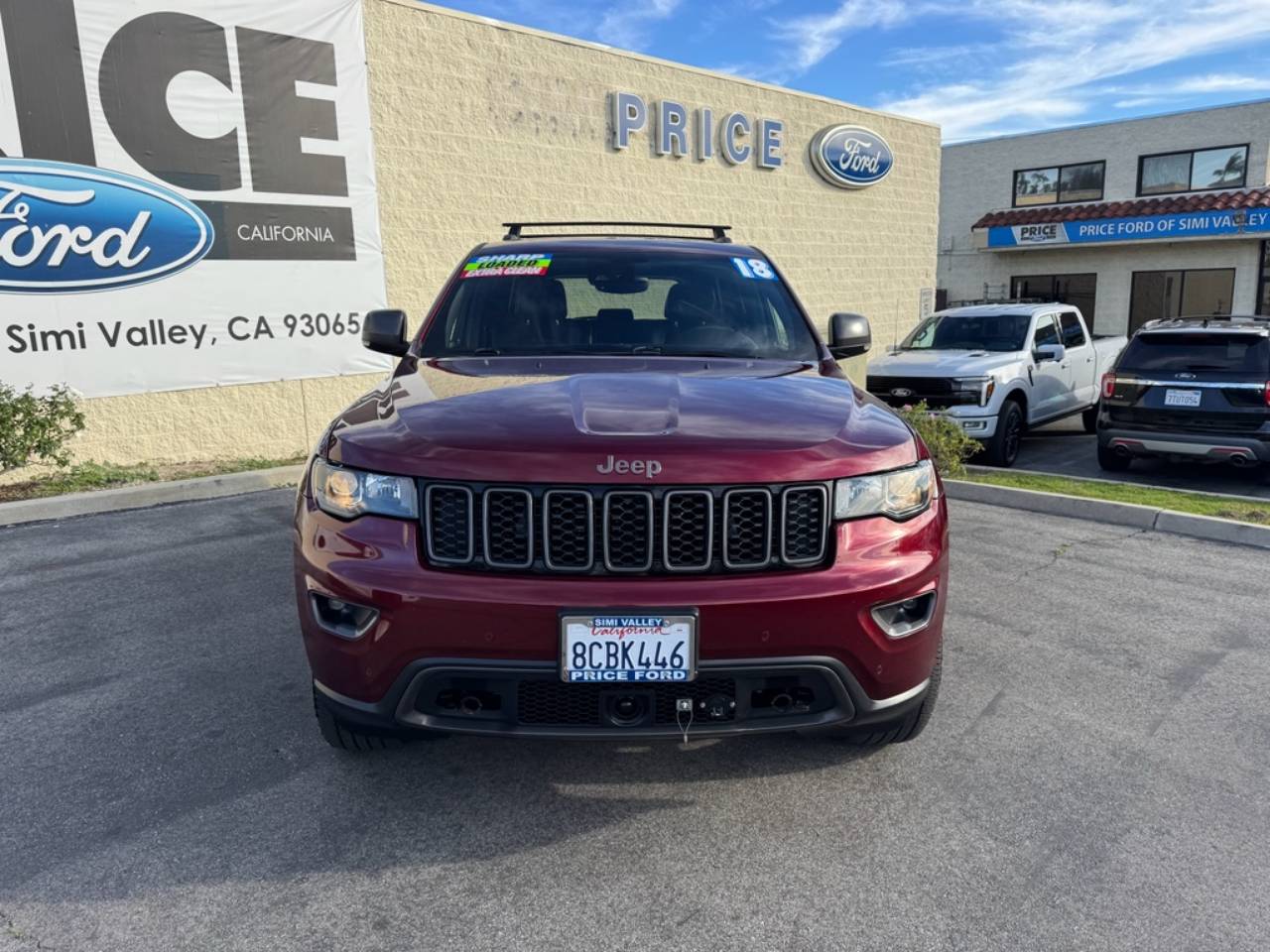 Used 2018 Jeep Grand Cherokee Trailhawk with VIN 1C4RJFLG8JC221636 for sale in Simi Valley, CA