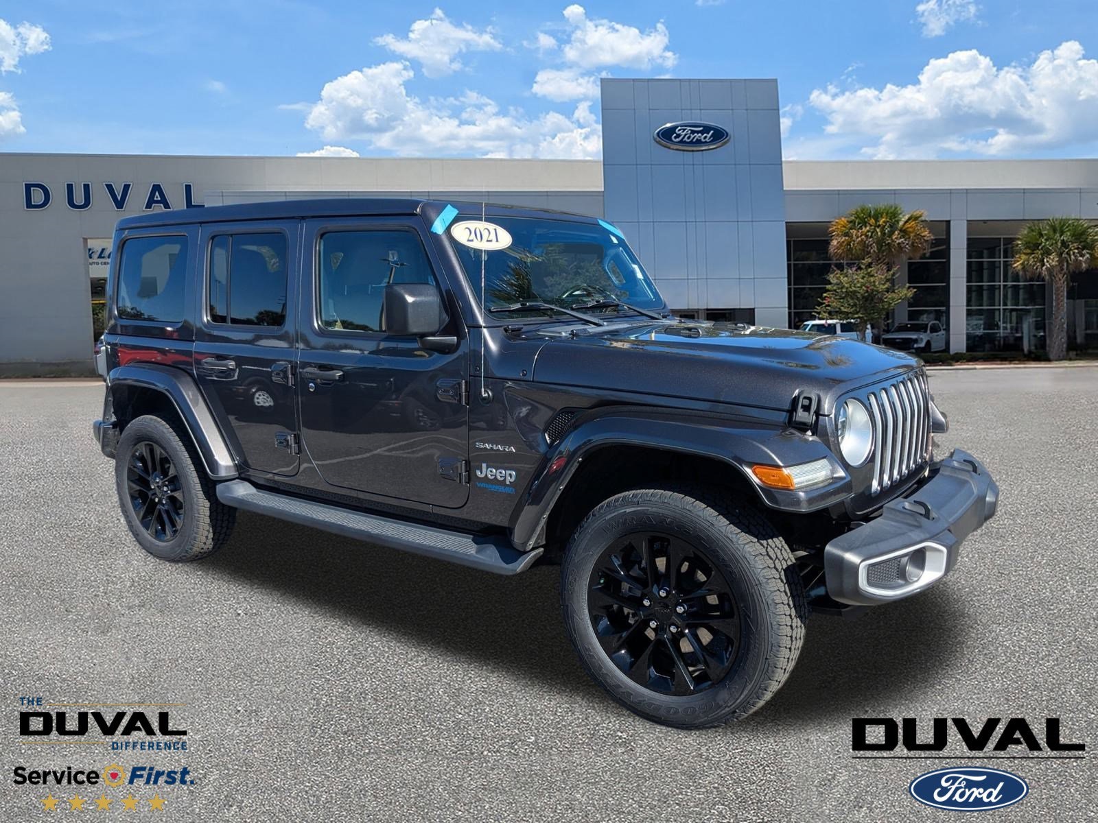 Used 2021 Jeep Wrangler Unlimited Sahara 4XE