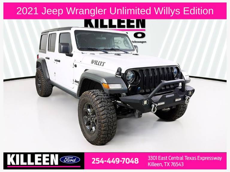 2021 Jeep Wrangler Unlimited Willys