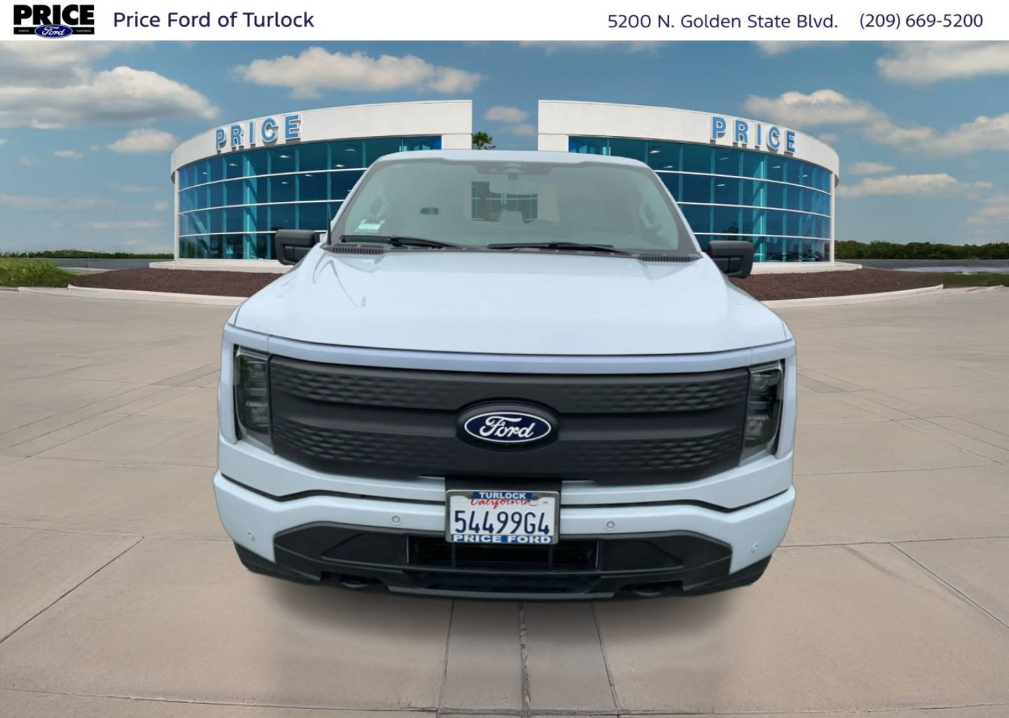 Used 2025 Ford F-150 Lightning Flash with VIN 1FTVW3LU7SWG13141 for sale in Turlock, CA