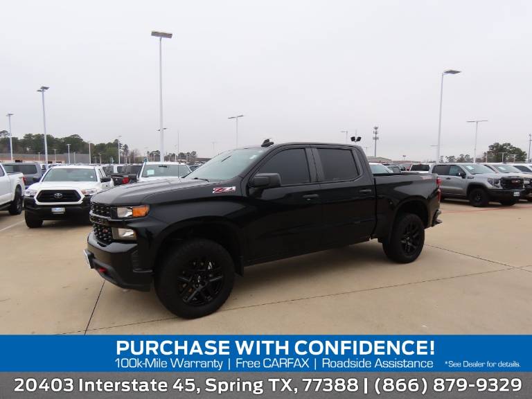 2021 Chevrolet Silverado 1500 4WD Crew Cab 147 Custom Trail Boss