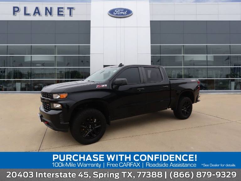 2021 Chevrolet Silverado 1500 4WD Crew Cab 147 Custom Trail Boss