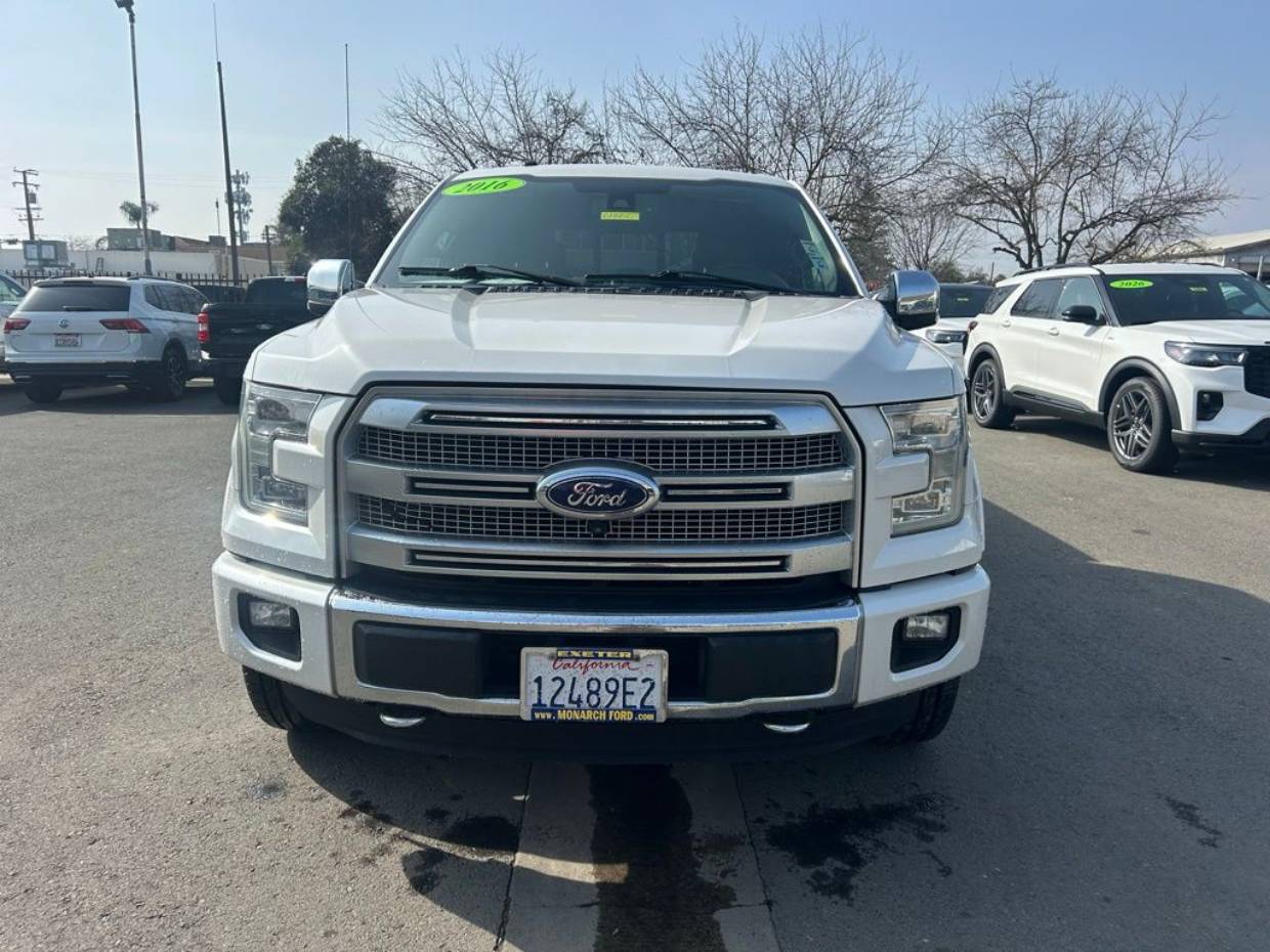 Used 2016 Ford F-150 Platinum with VIN 1FTEW1EG0GFB70656 for sale in Exeter, CA