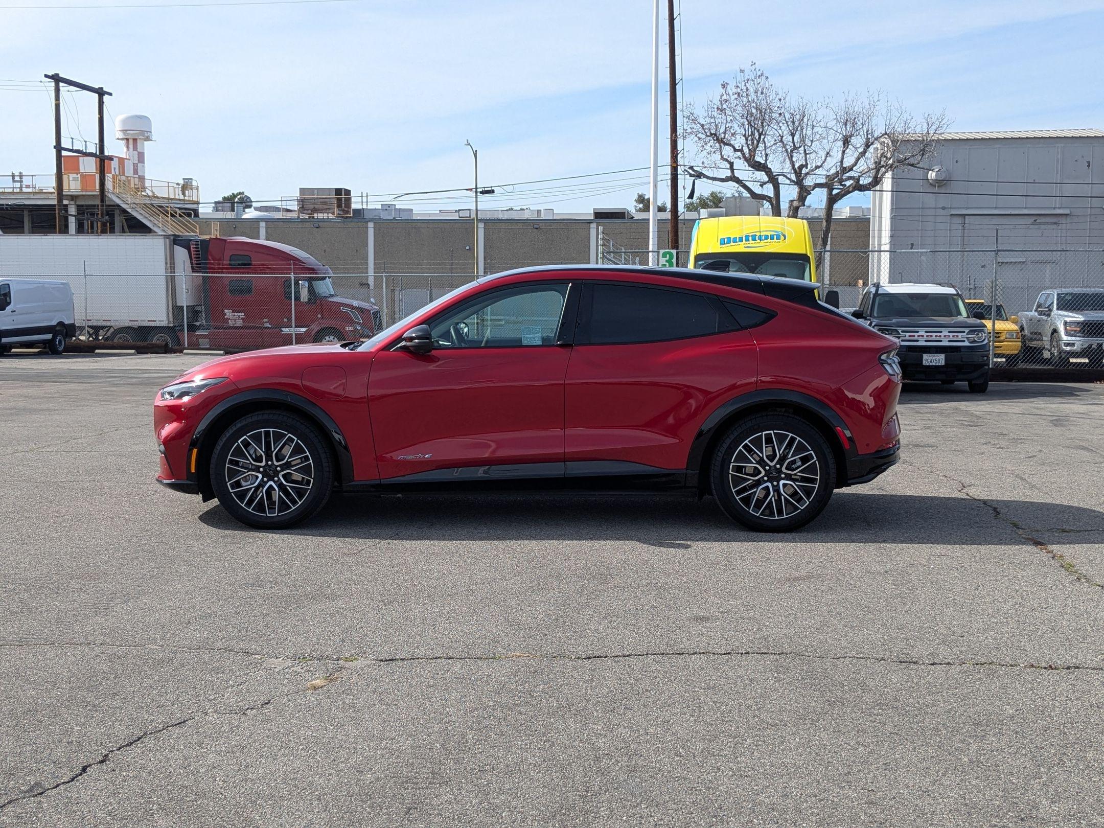Certified 2024 Ford Mustang Mach-E Premium RWD with VIN 3FMTK3R40RMA03789 for sale in Los Angeles, CA