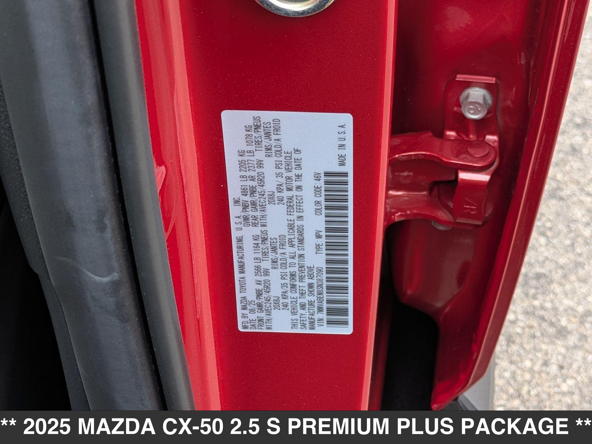 2025 Mazda CX-50 Premium Plus - Photo 15