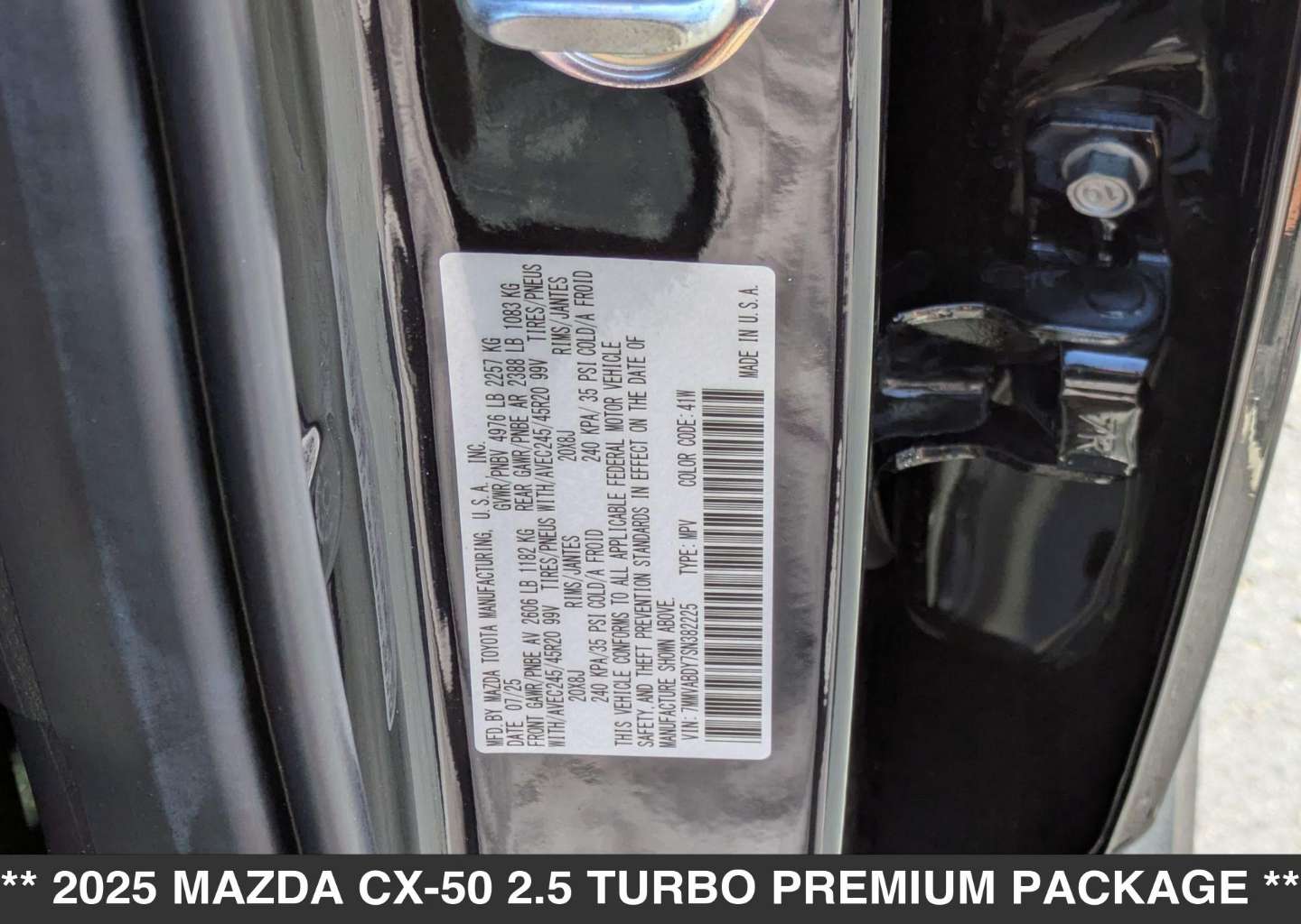 2025 Mazda CX-50 Premium - Photo 15
