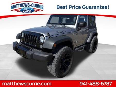 2017 Jeep Wrangler Willys Wheeler