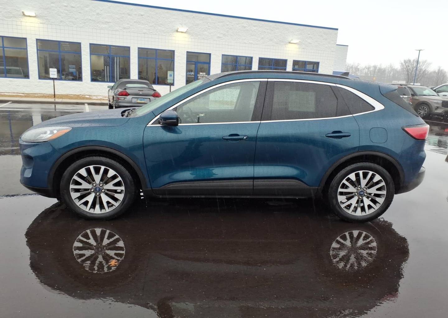 Used 2020 Ford Escape Titanium with VIN 1FMCU9J94LUB11002 for sale in Rice Lake, WI