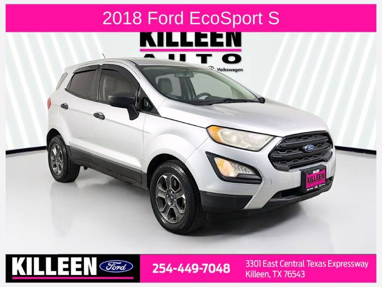 2018 Ford Ecosport S