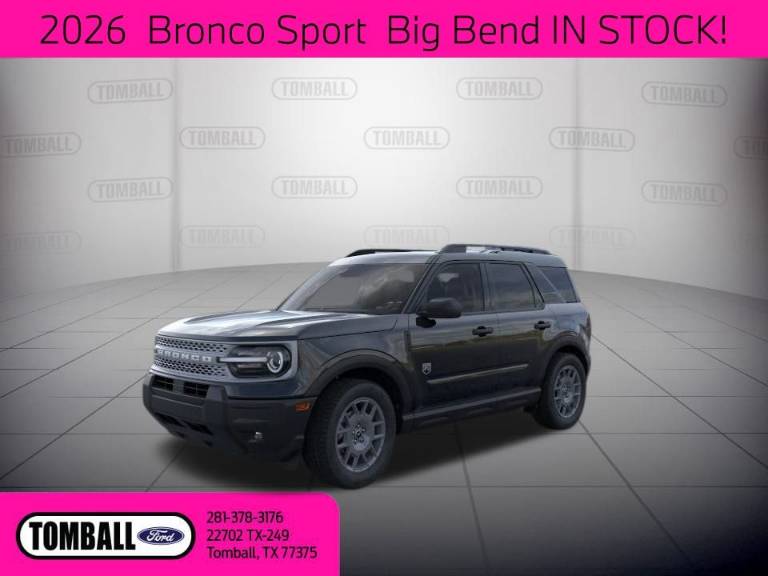 2026 Ford Bronco Sport BIG Bend