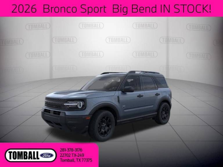 2026 Ford Bronco Sport BIG Bend