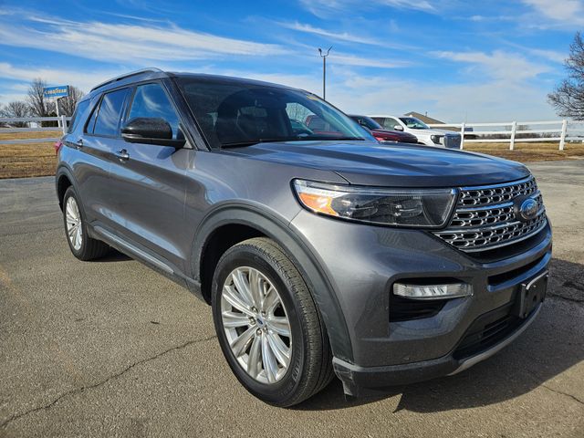 Used 2021 Ford Explorer Limited with VIN 1FMSK8FHXMGC16414 for sale in Kansas City