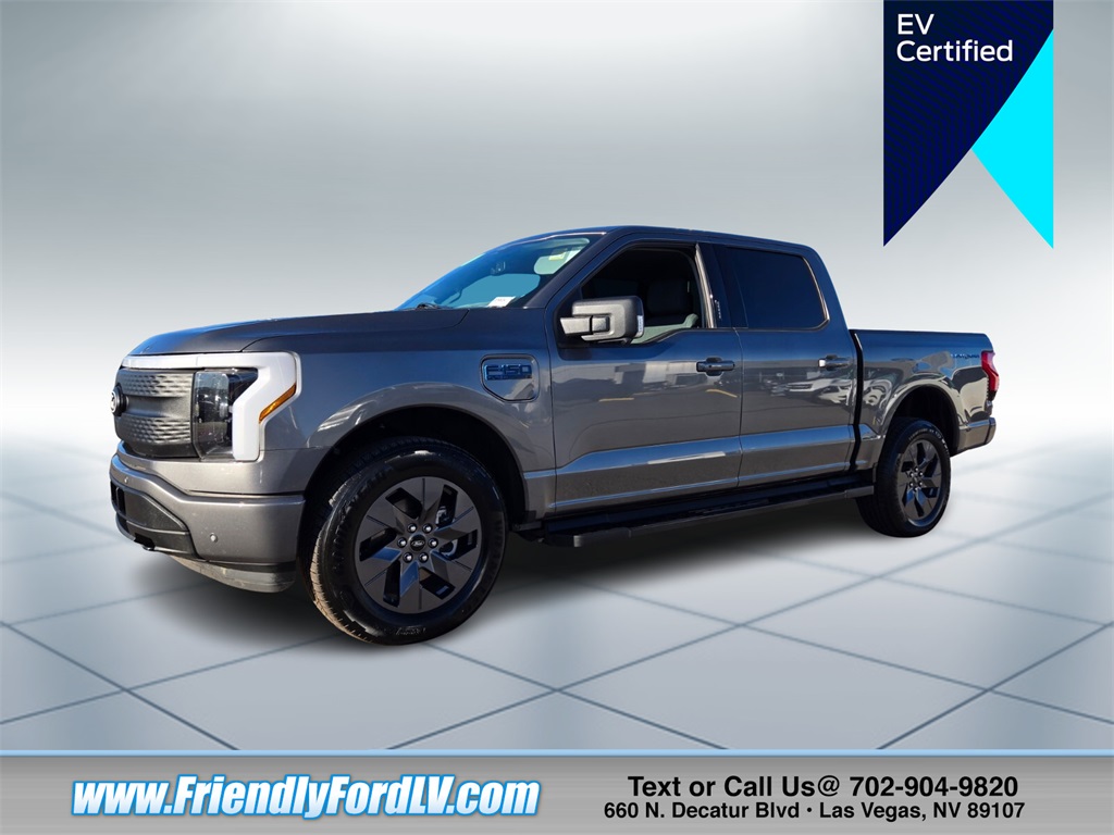 Certified 2024 Ford F-150 Lightning Flash with VIN 1FT6W3L72RWG22810 for sale in Las Vegas, NV