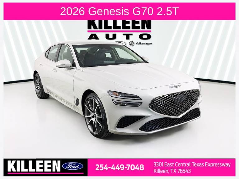 2026 Genesis G70 2.5T
