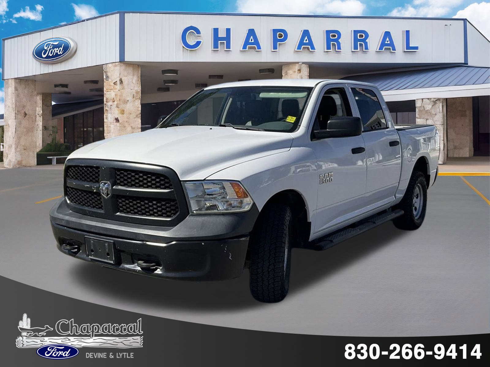 Used 2016 RAM Ram 1500 Pickup Tradesman with VIN 1C6RR7KG1GS377197 for sale in Devine, TX