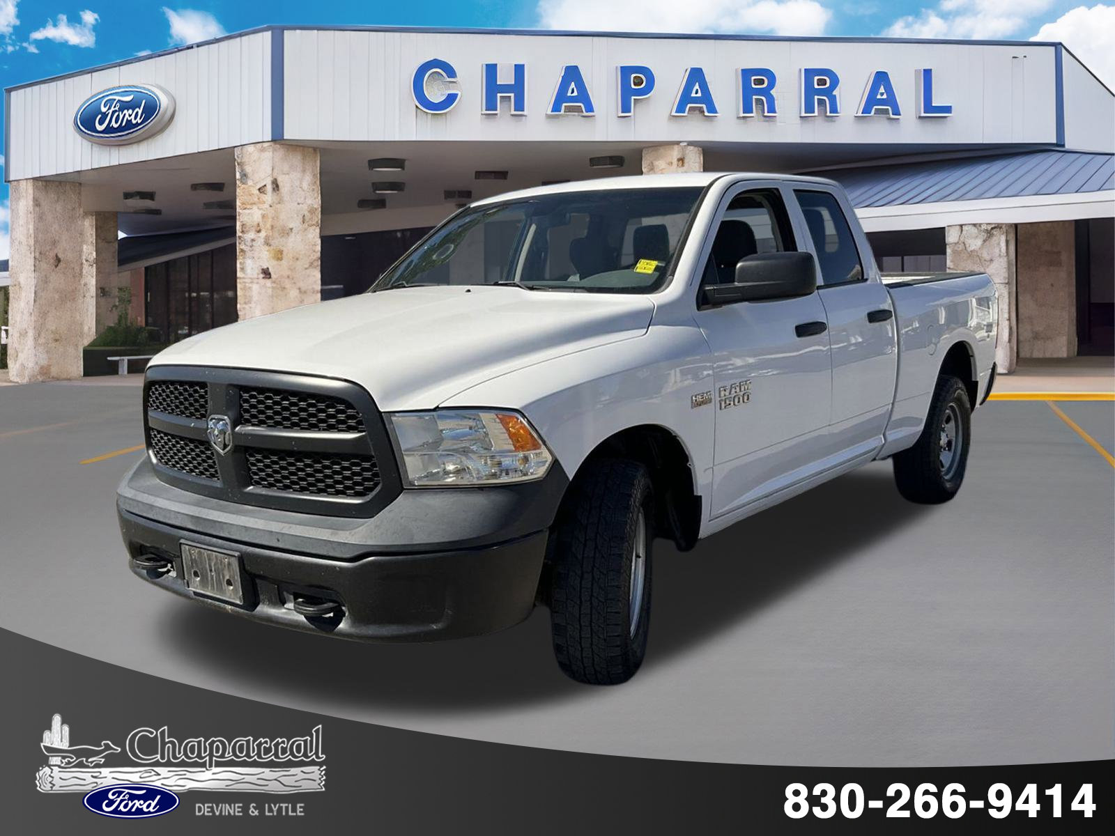 Used 2018 RAM Ram 1500 Pickup Tradesman with VIN 1C6RR7FT4JS319082 for sale in Devine, TX
