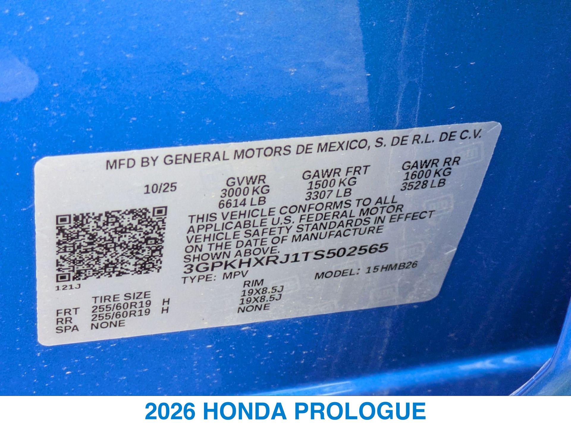 2026 Honda Prologue Touring - Photo 26