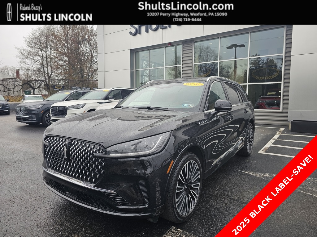 New 2025 Lincoln Aviator Black Label