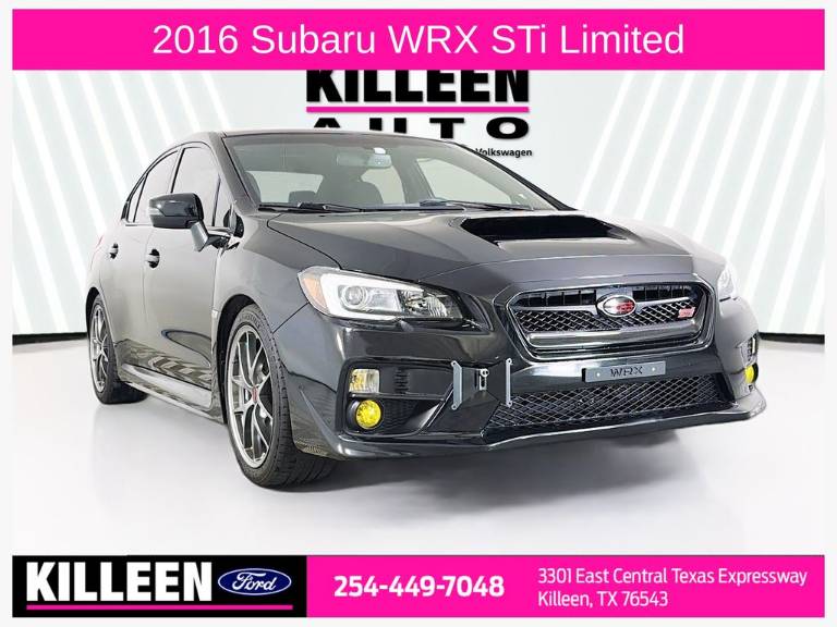 2016 Subaru WRX STI Limited