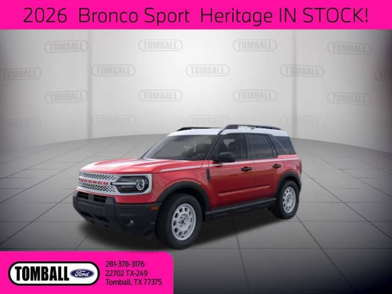 2026 Ford Bronco Sport Heritage