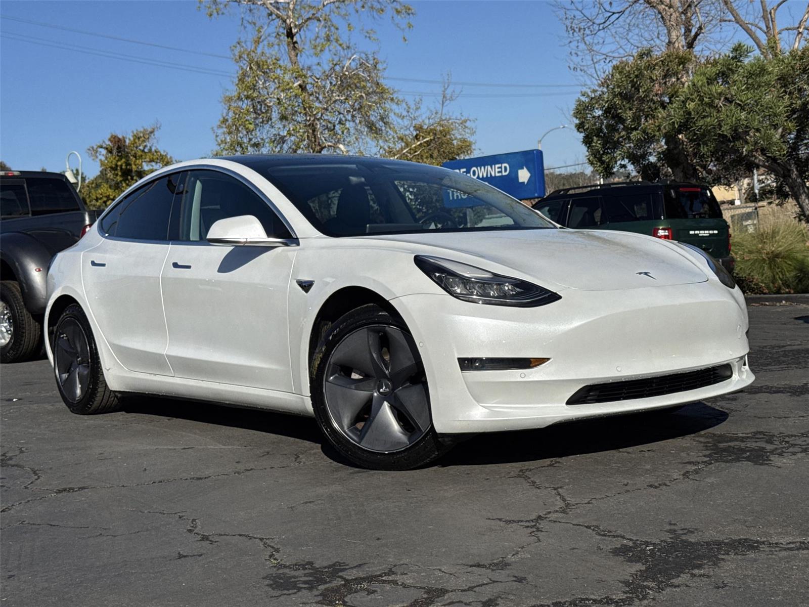Used 2020 Tesla Model 3 Base with VIN 5YJ3E1EA2LF645289 for sale in Encinitas, CA