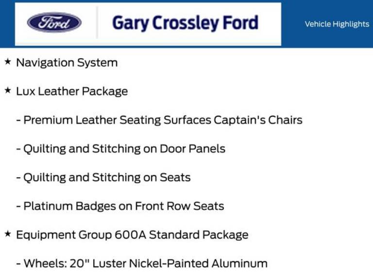 2026 Ford Explorer Platinum
