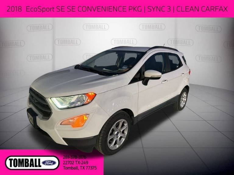 2018 Ford Ecosport SE