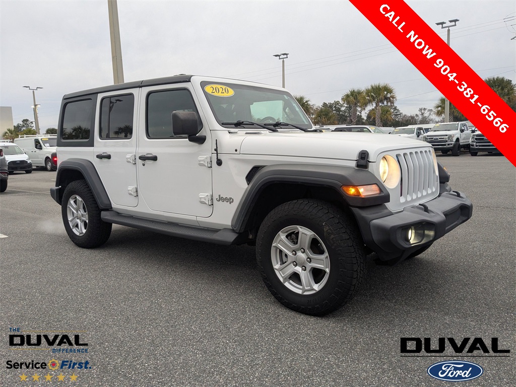 Used 2020 Jeep Wrangler Unlimited Sport S
