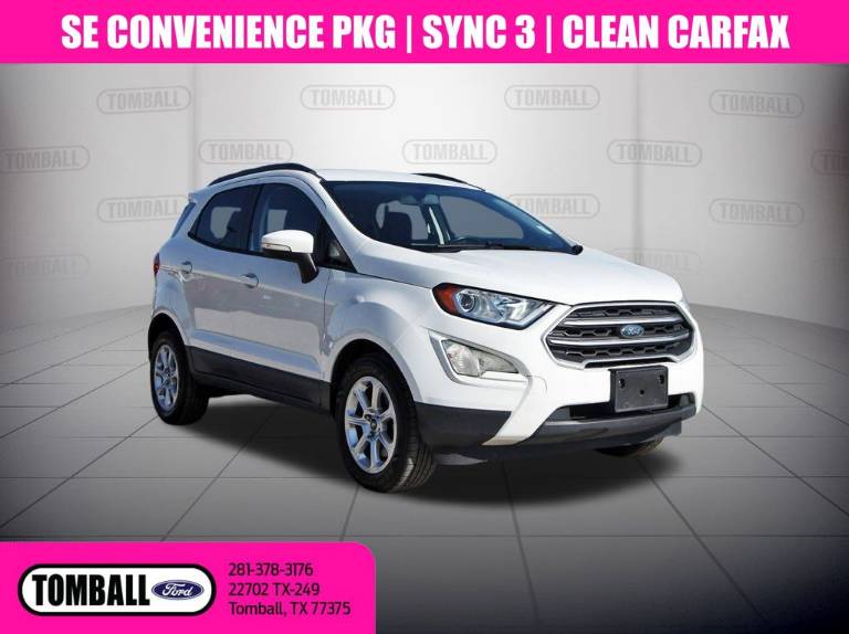 2018 Ford Ecosport SE