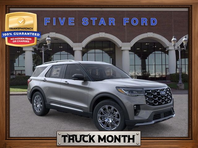 New 2026 Ford Explorer Platinum