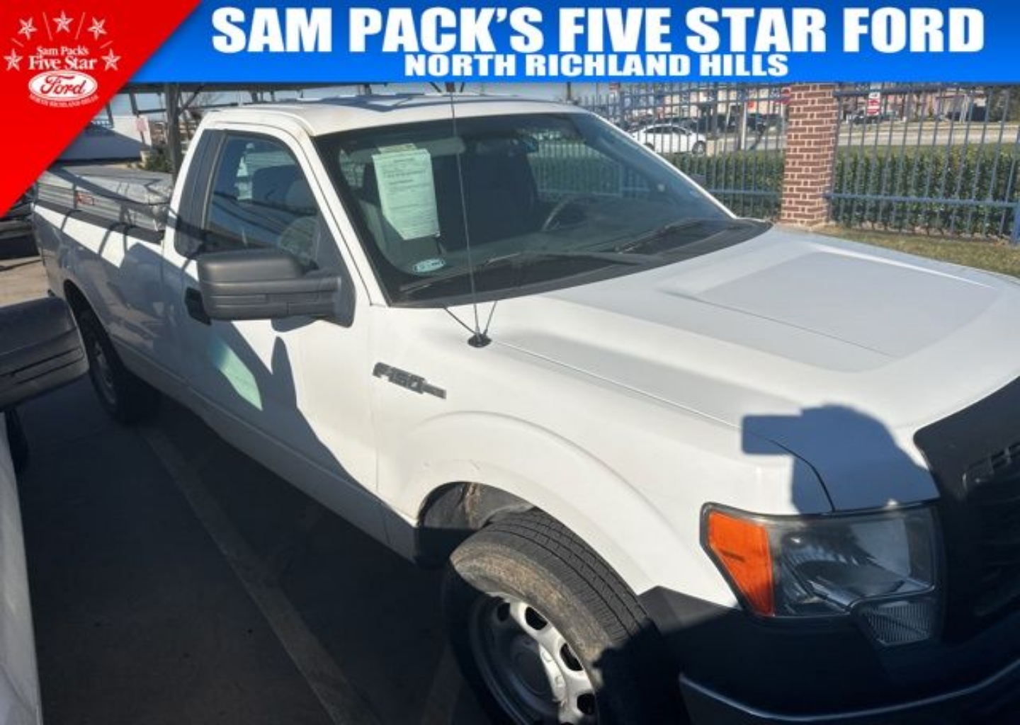 Used 2013 Ford F-150 XL with VIN 1FTNF1CF7DKG45751 for sale in North Richland Hills, TX