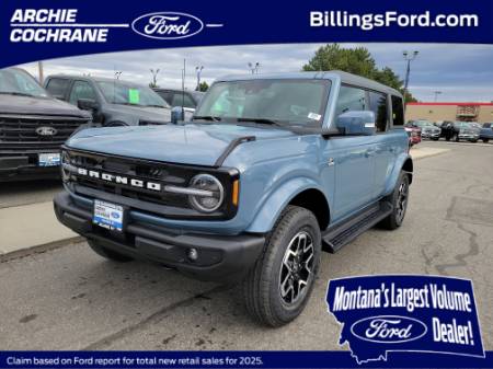 2025 Ford Bronco OUTER BANKS 4 DOOR 4X4